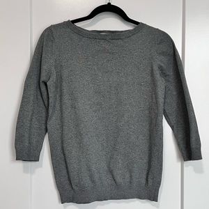 LOFT 3/4 sleeve crew neck sweater